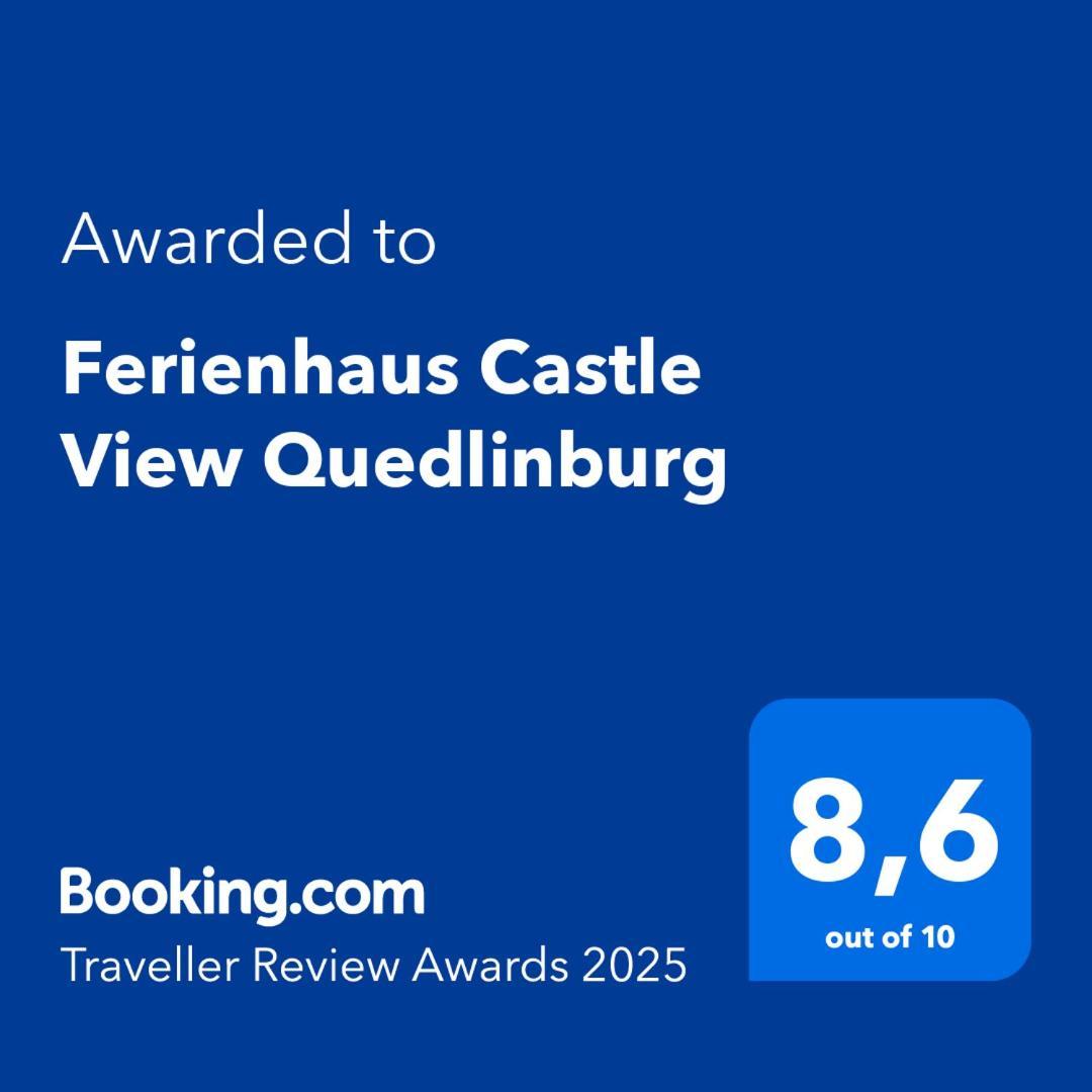 Ferienhaus Castle View Кведлинбург Экстерьер фото